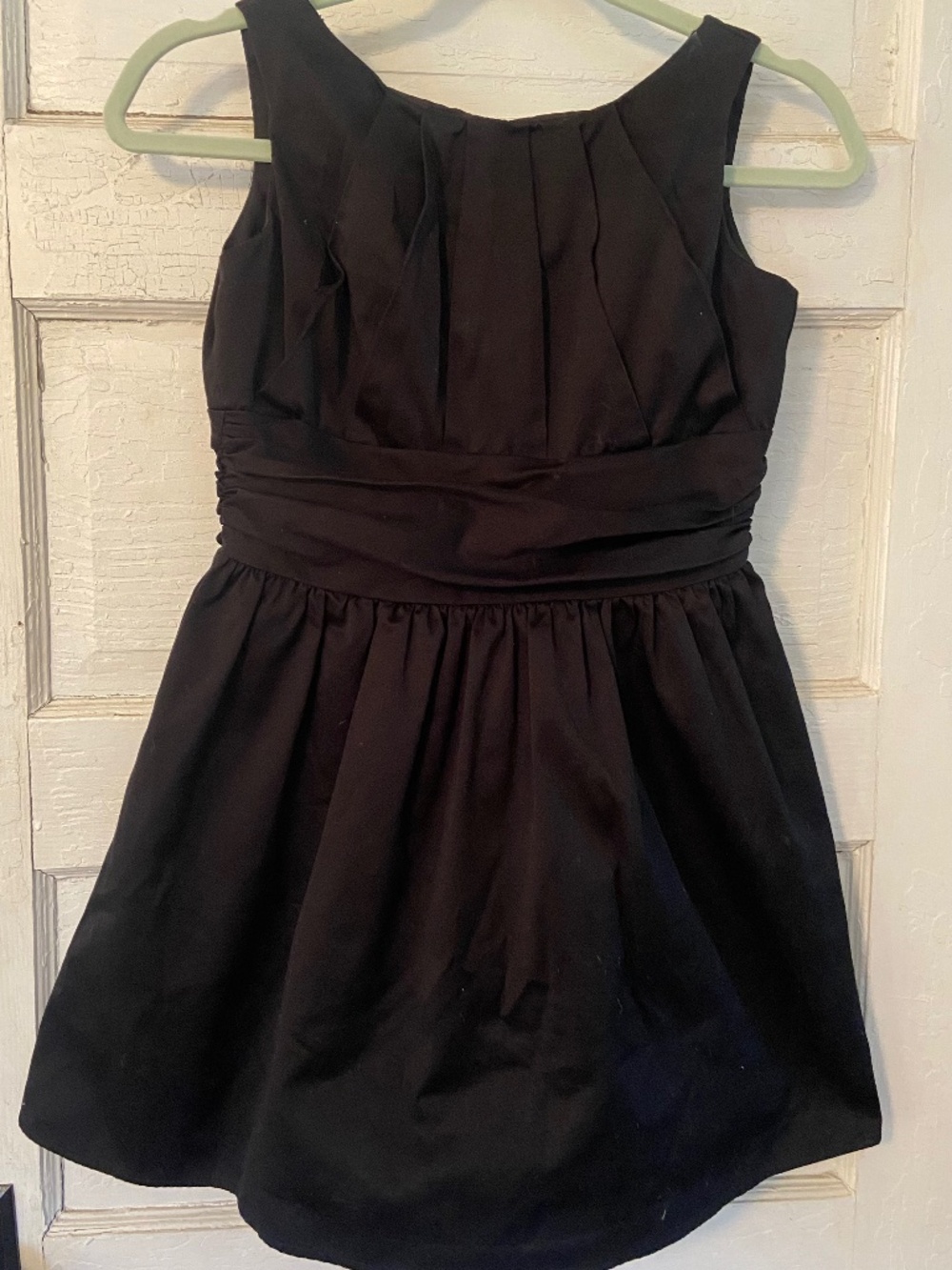 David’s Bridal Junior Bridesmaid Black Dress 14 Cocktail Mini Party